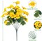 Decor 8 Bundles Artificial Hibiscus Flowers for Outdoors Decoration